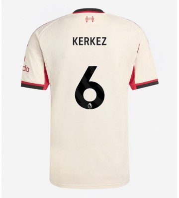 Liverpool Milos Kerkez #6 Udebanetrøje 2025-26 Kortærmet